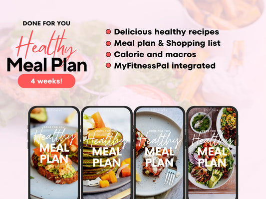 4 Weeks Done For You Healthy Meal Plan