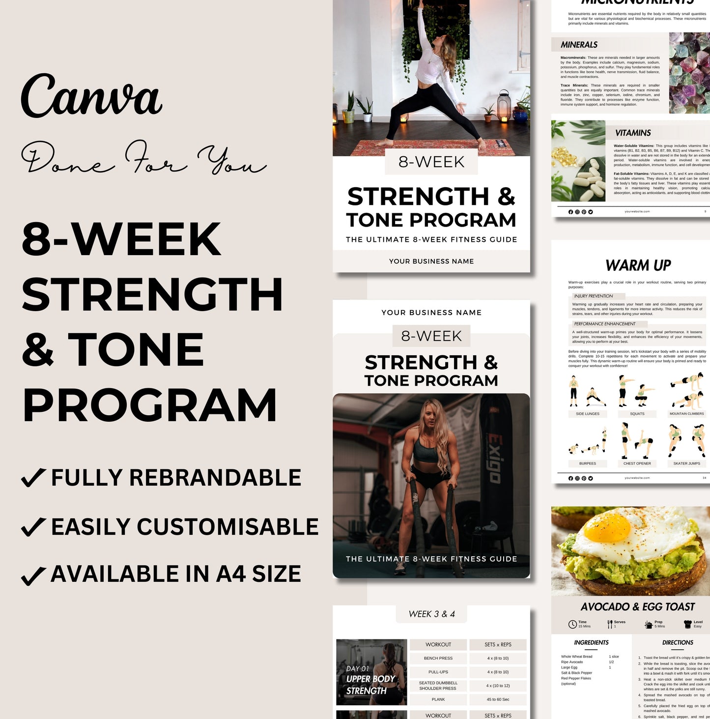 8 Week Fitness Program